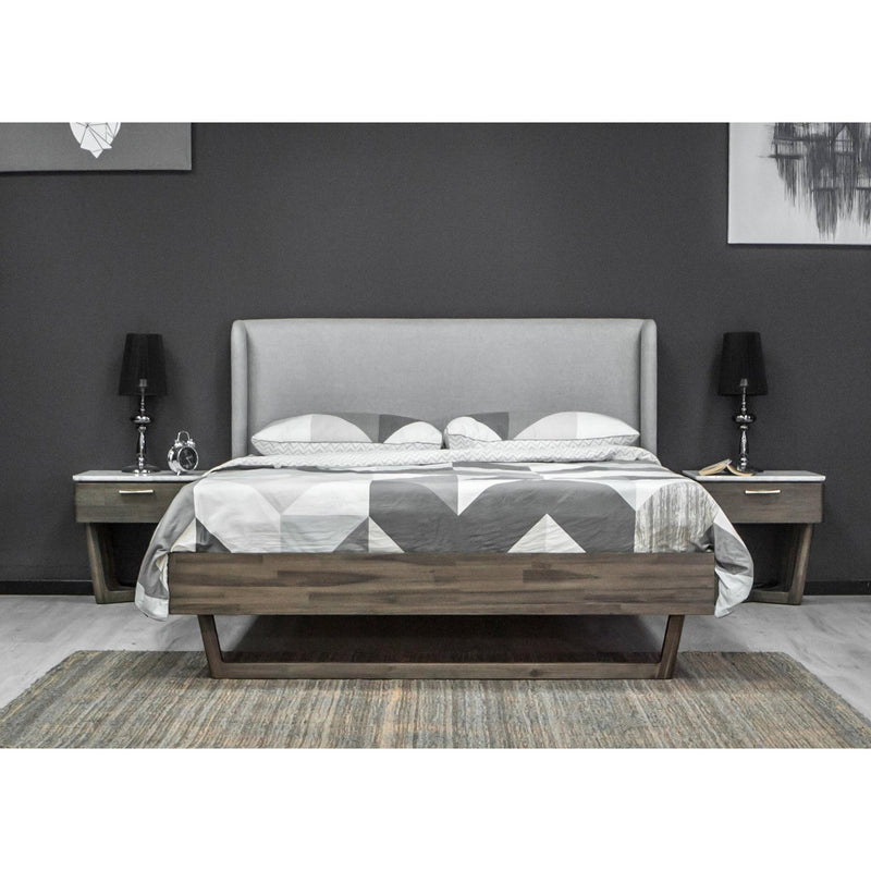 LH Imports Aura Queen Upholstered Bed ARA001Q IMAGE 10
