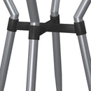 Amisco Round Link Counter Height Dining Table with Glass Top 50554-36/2425+90262 IMAGE 4