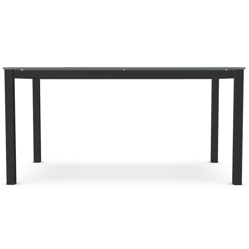 Amisco Ricard Dining Table with Glass Top 50964/25+91280/70 IMAGE 2