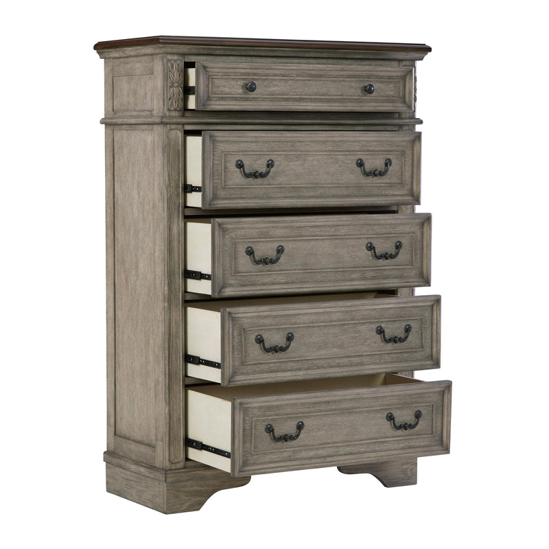 Signature Design by Ashley Lodenbay 5-Drawer Chest B751-46 IMAGE 2