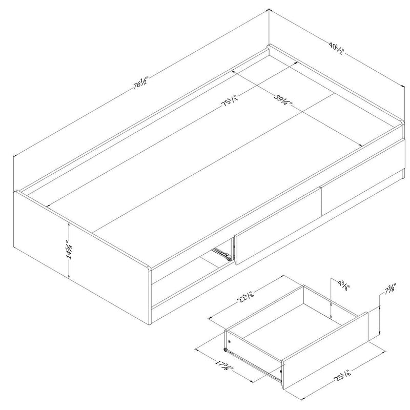 South Shore Furniture Kids Beds Bed 11892/11893 IMAGE 12