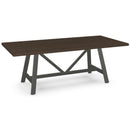 Amisco Octavia Dining Table with Trestle Base 50578/73+90585/28 IMAGE 1