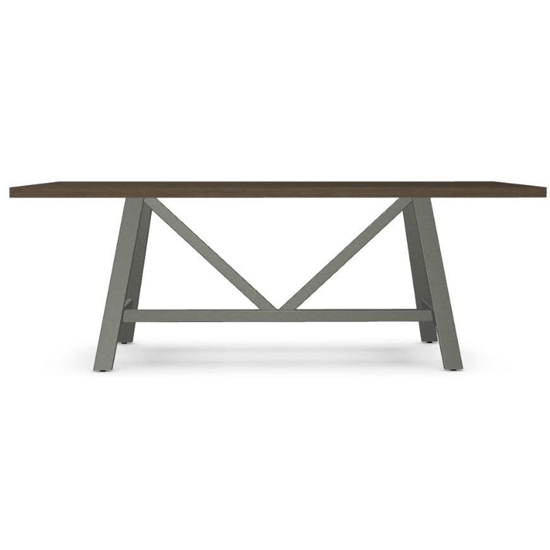 Amisco Octavia Dining Table with Trestle Base 50578/73+90585/28 IMAGE 2