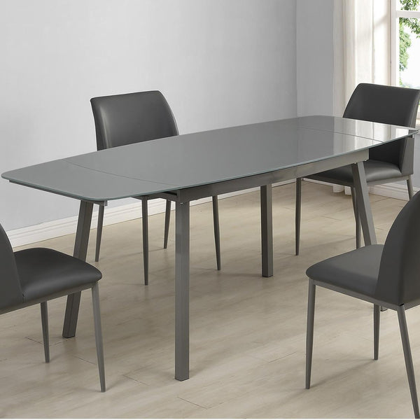 Primo International Dining Table with Glass Top D443100363SHTB/D443100363SHTT IMAGE 1