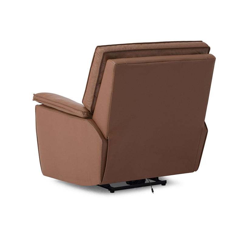 Palliser Oakley Power Leather Recliner with Wall Recline 41187-31-VALENCIA-BISCOTTI IMAGE 10