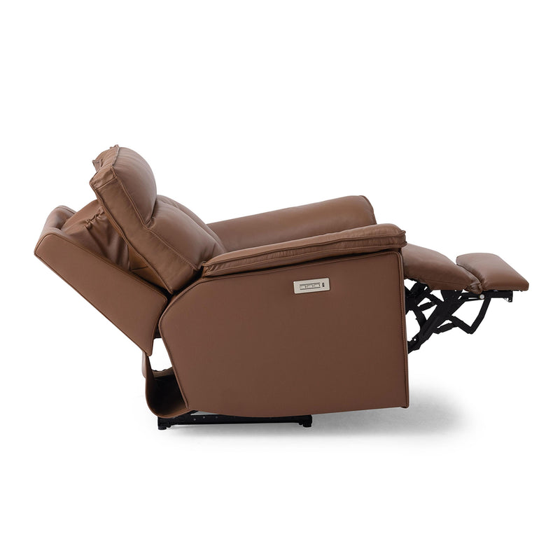 Palliser Oakley Power Leather Recliner with Wall Recline 41187-31-VALENCIA-BISCOTTI IMAGE 8