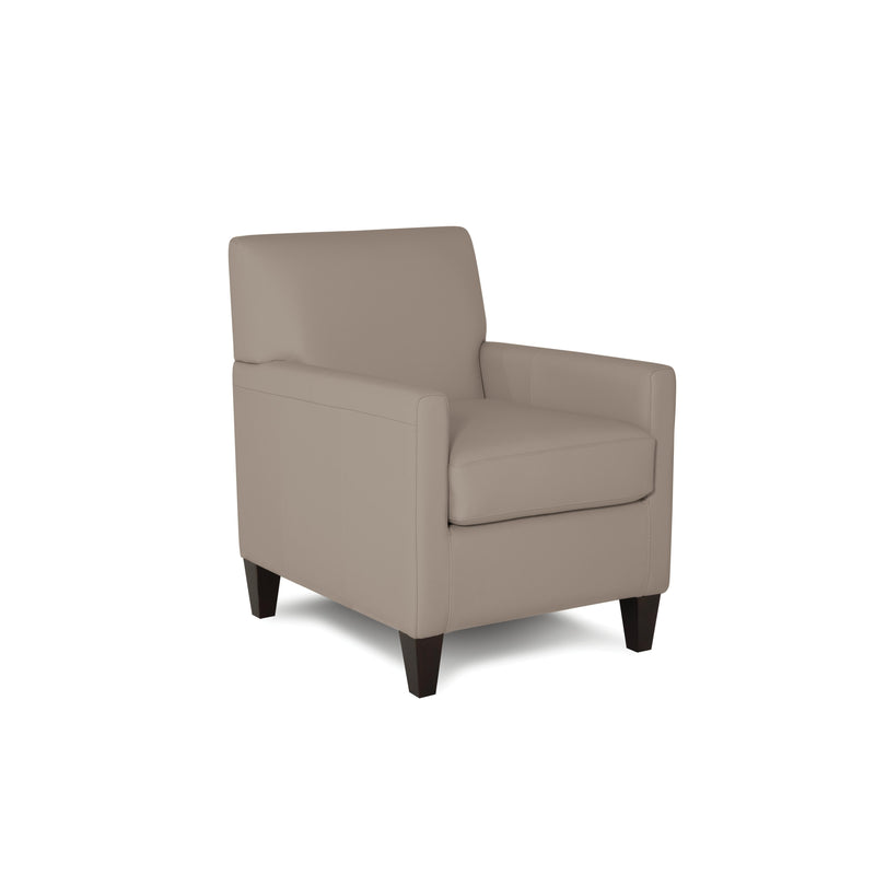 Palliser Pia Stationary Leather Accent Chair 77040-02-SOLANA-TUSK IMAGE 2
