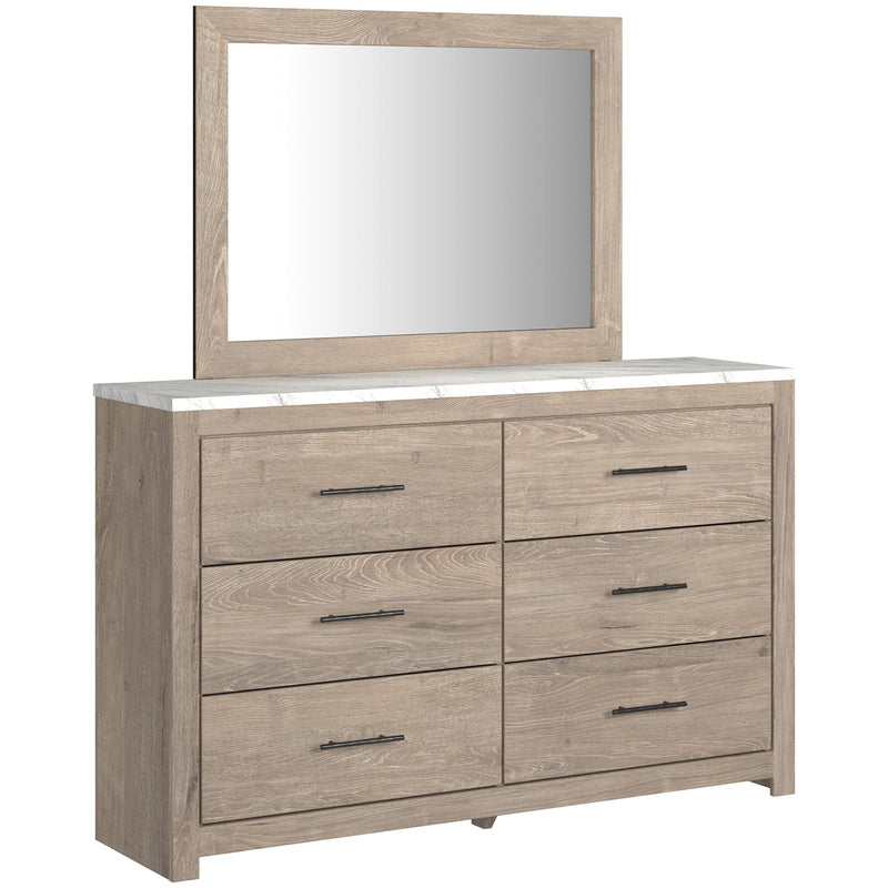 Signature Design by Ashley Senniberg 6-Drawer Dresser with Mirror B1191-31/B1191-36 IMAGE 1