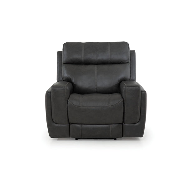 Palliser Hargrave Power Leather Recliner with Wall Recline 41023-L9-GRADE100-GRAPHITE IMAGE 1