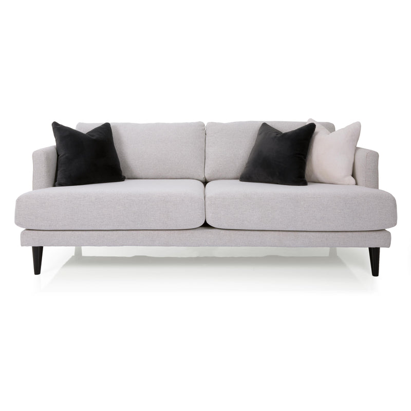 Decor-Rest Furniture Fargo Stationary Fabric Sofa Fargo 2089-01 Sofa IMAGE 2