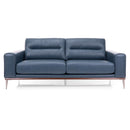 Decor-Rest Furniture Stationary Leather Sofa 3030-01 Sofa IMAGE 2