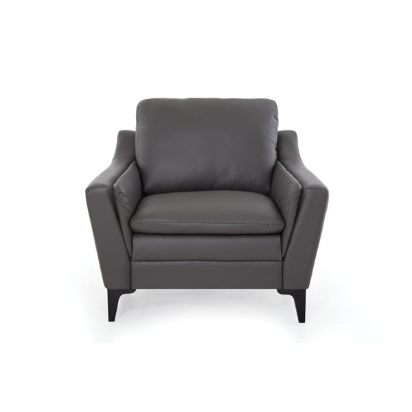 Palliser Balmoral Stationary Leather Chair 77488-02-BALI-RAINSTORM IMAGE 1