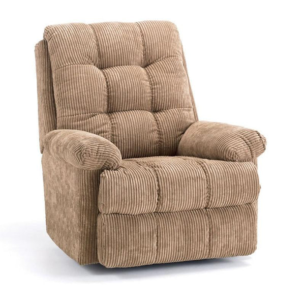 Elran Swivel Rocker Fabric Recliner Relaxon T0492-PIV-03 Swivel Rocker Recliner IMAGE 1