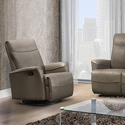 Elran Lance Power Leather Recliner Lance L0032-MEC-OPL Power Recliner IMAGE 1