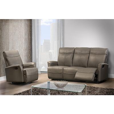 Elran Lance Power Leather Recliner Lance L0032-MEC-OPL Power Recliner IMAGE 2