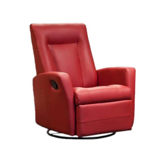 Elran Power Glider Rocker Leather Recliner L0222-MEC-GL-POWP Power Pack Glider Rocker Recliner IMAGE 1