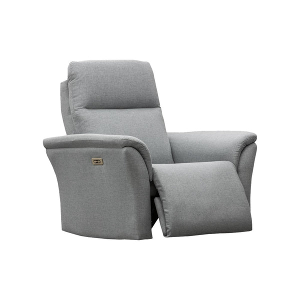 Elran Ryder Fabric Recliner with Wall Recline Ryder 40982-MEC-01-R Wall Hugger Recliner with Adjustable Headrest IMAGE 1