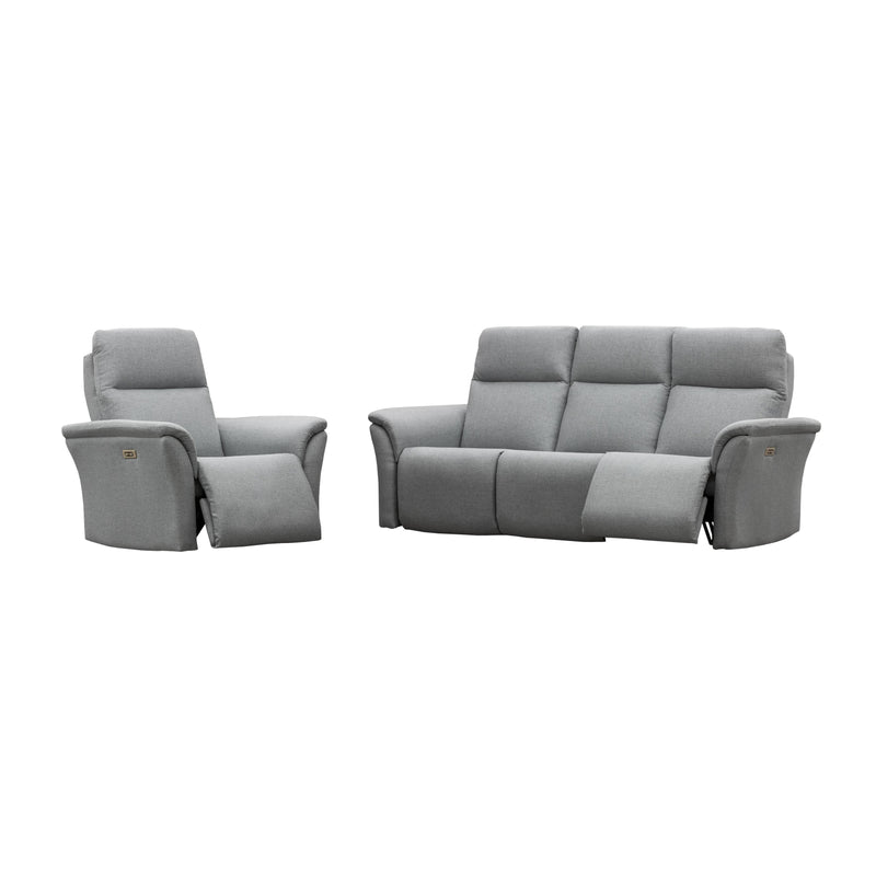 Elran Power Reclining Sofa Ryder 40986-MEC-OPH Power Reclining Sofa with Power Headrest IMAGE 2