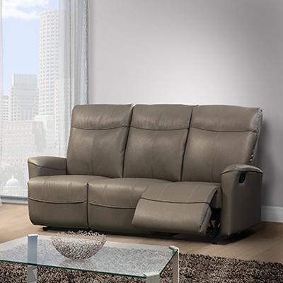 Elran Lance Power Reclining Leather Sofa Lance L0036-MEC-OP Power Reclining Sofa IMAGE 1