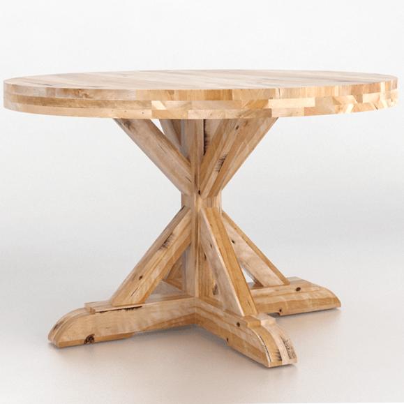 Canadel Round Loft Dining Table with Pedestal Base TRN0484802NARPXNF/BAS01002NA02RPX IMAGE 1