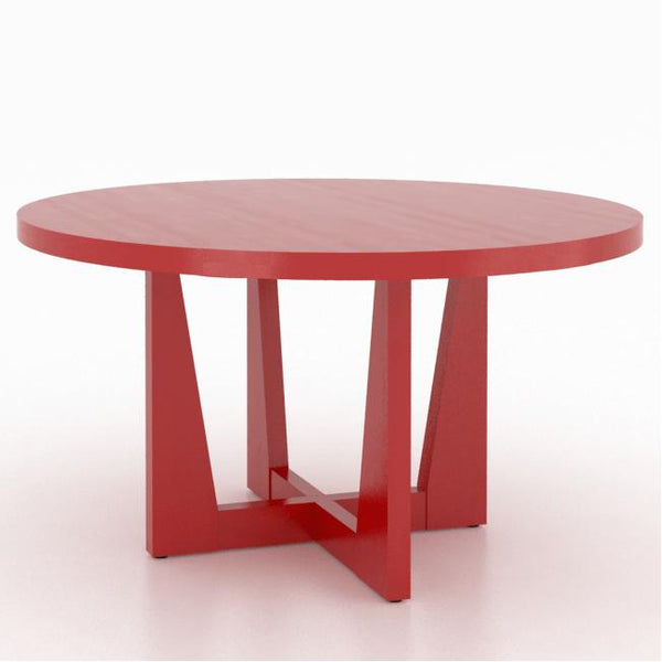 Canadel Round Modern Dining Table with Pedestal Base TRN0545440NAMMKNF/BAS01003NA40MMK IMAGE 1
