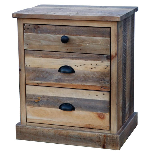 LH Imports Campestre 3-Drawer Nightstand CAM12 IMAGE 1