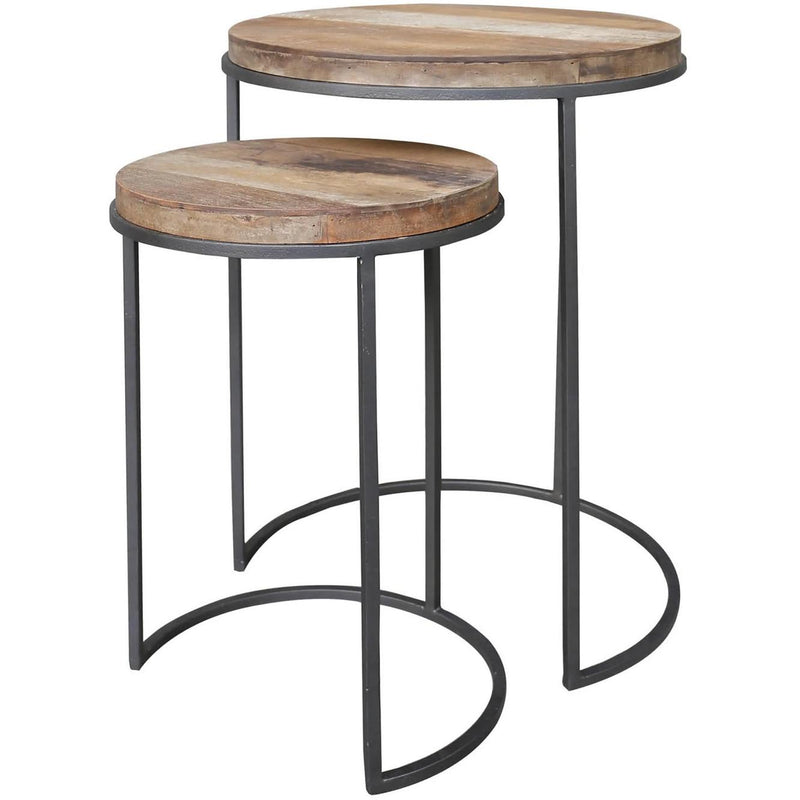 LH Imports Tuareg Nesting Tables DBA114 IMAGE 1