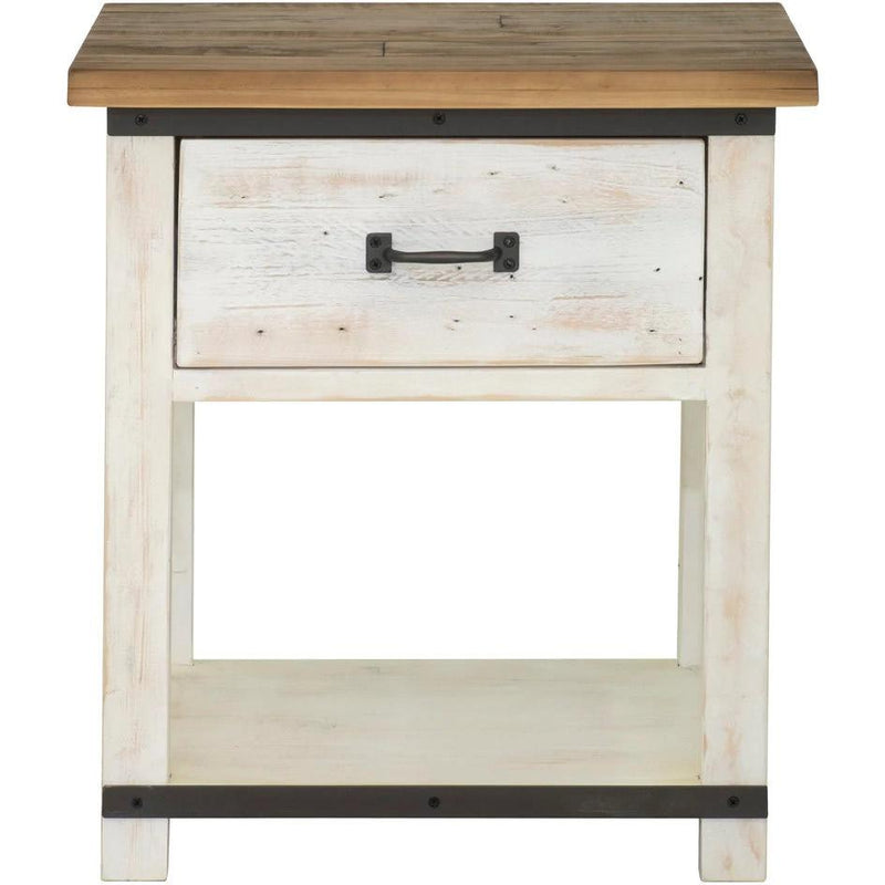 LH Imports Provence 1-Drawer Nightstand PVN002 IMAGE 2