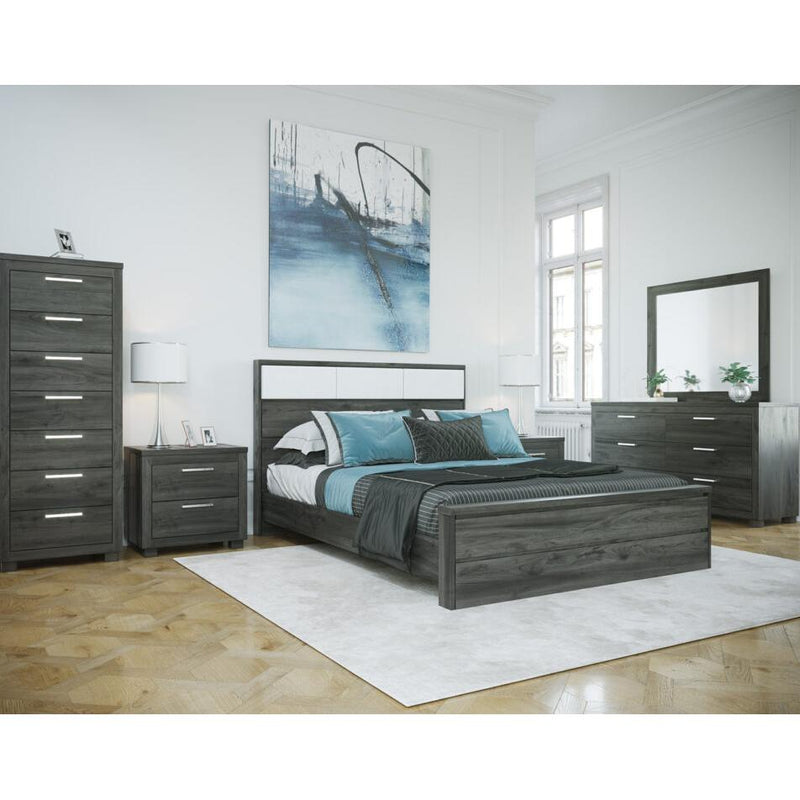 JLM Meubles-Furniture Victo Platform Queen Bed 37000-60/37001-60/260PF-18 IMAGE 2