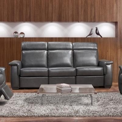 Fornirama Stationary Leather Sofa 782-S2 IMAGE 1