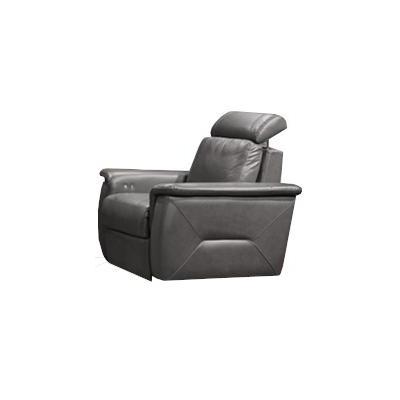 Fornirama Power Swivel Rocker Leather Recliner RC-782 IMAGE 1