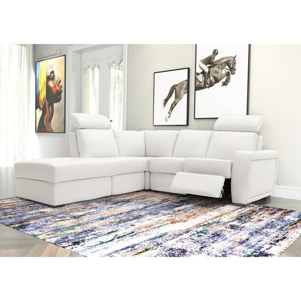 Fornirama Reclining Leather 3 pc Sectional 3748 Sectional IMAGE 1