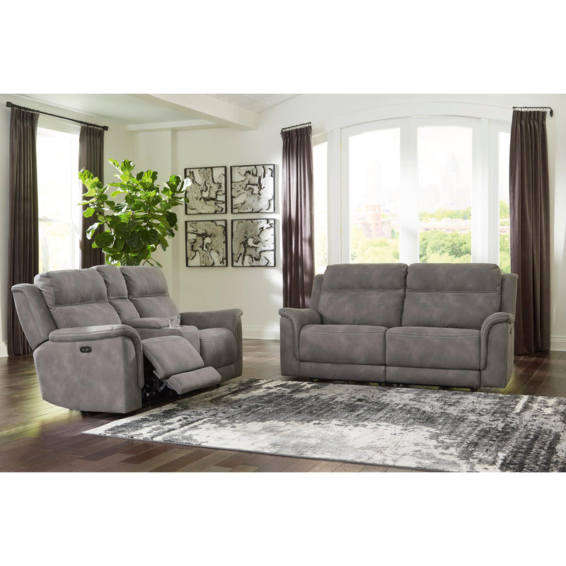 Signature Design by Ashley Next-Gen Durapella Power Reclining Fabric Loveseat 5930118C IMAGE 11