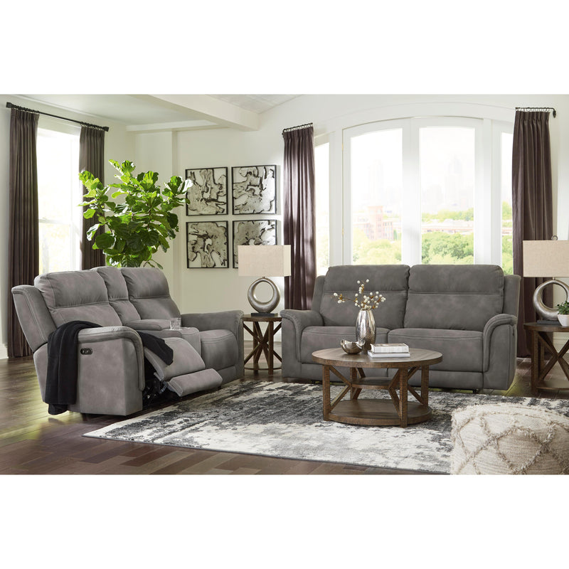 Signature Design by Ashley Next-Gen Durapella Power Reclining Fabric Loveseat 5930118C IMAGE 12