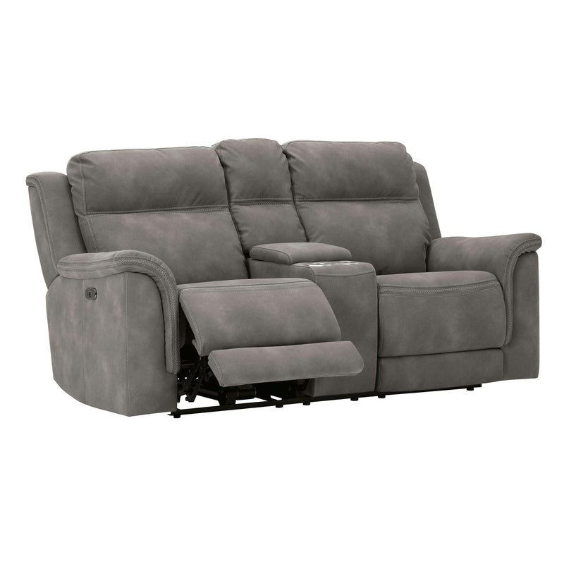 Signature Design by Ashley Next-Gen Durapella Power Reclining Fabric Loveseat 5930118C IMAGE 2