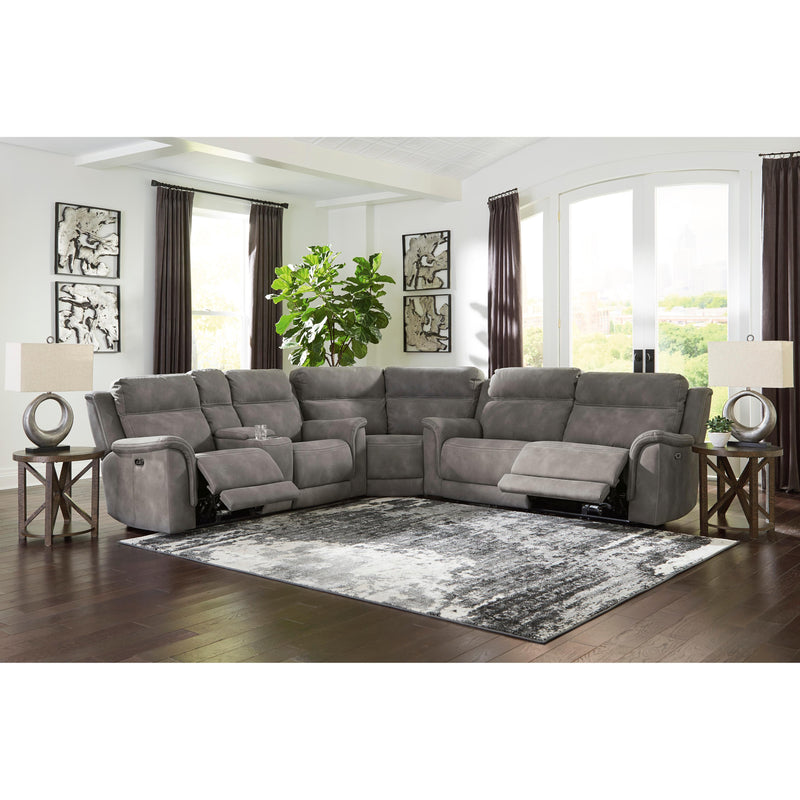 Signature Design by Ashley Next-Gen Durapella Power Reclining Fabric Sofa 5930147C IMAGE 15
