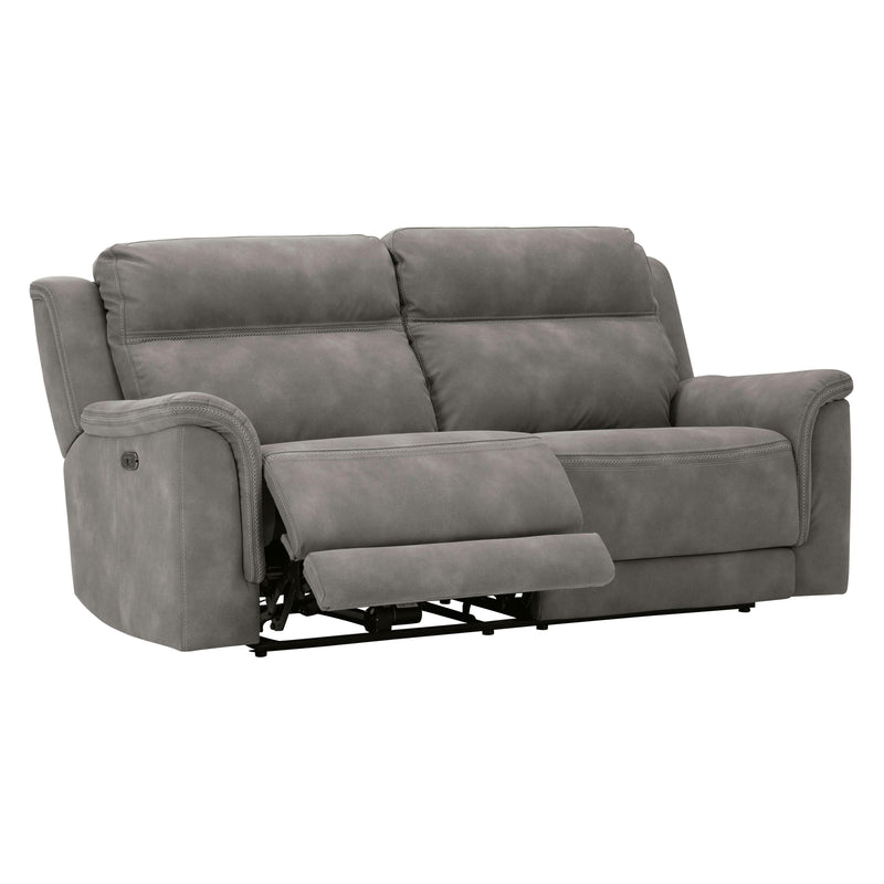 Signature Design by Ashley Next-Gen Durapella Power Reclining Fabric Sofa 5930147C IMAGE 2